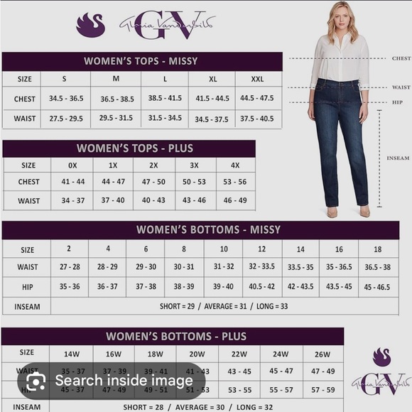 Gloria Vanderbilt Sadie slim jeans - Picture 4 of 4